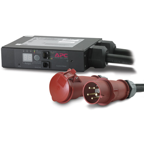 APC In-Line Current Meter AP7175B Current monitoring device AC 230/400V 3-phase Ethernet 10/100 RS-232 output connectors 2