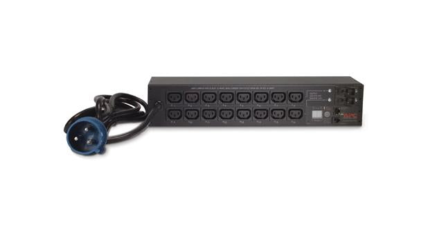APC Switched Rack PDU AP7922B Rack AC 230V Ethernet 10/100 input IEC 60309 32A oc 16 power IEC 60320 C13 2U 3.66m cord