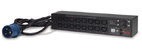 APC Switched Rack PDU AP7922B Rack AC 230V Ethernet 10/100 input IEC 60309 32A oc 16 power IEC 60320 C13 2U 3.66m cord