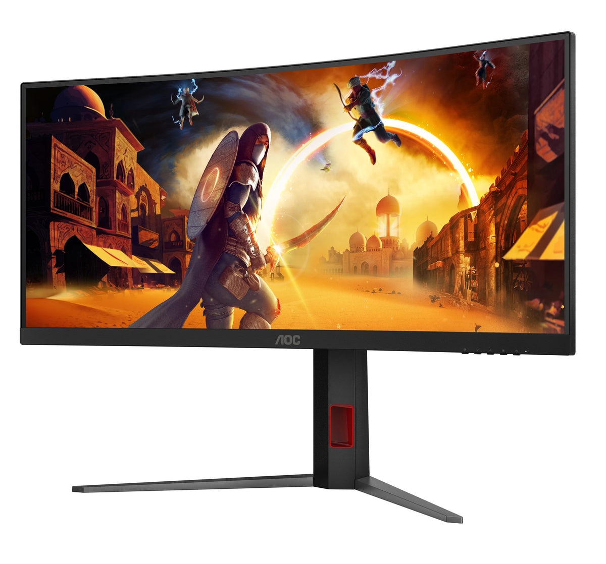 AOC CU34G4 34p Curved Fast VA UWQHD 21:9 180Hz 0.5ms 300cd/m2 HDMI 2.0 DP1.4 Speakers