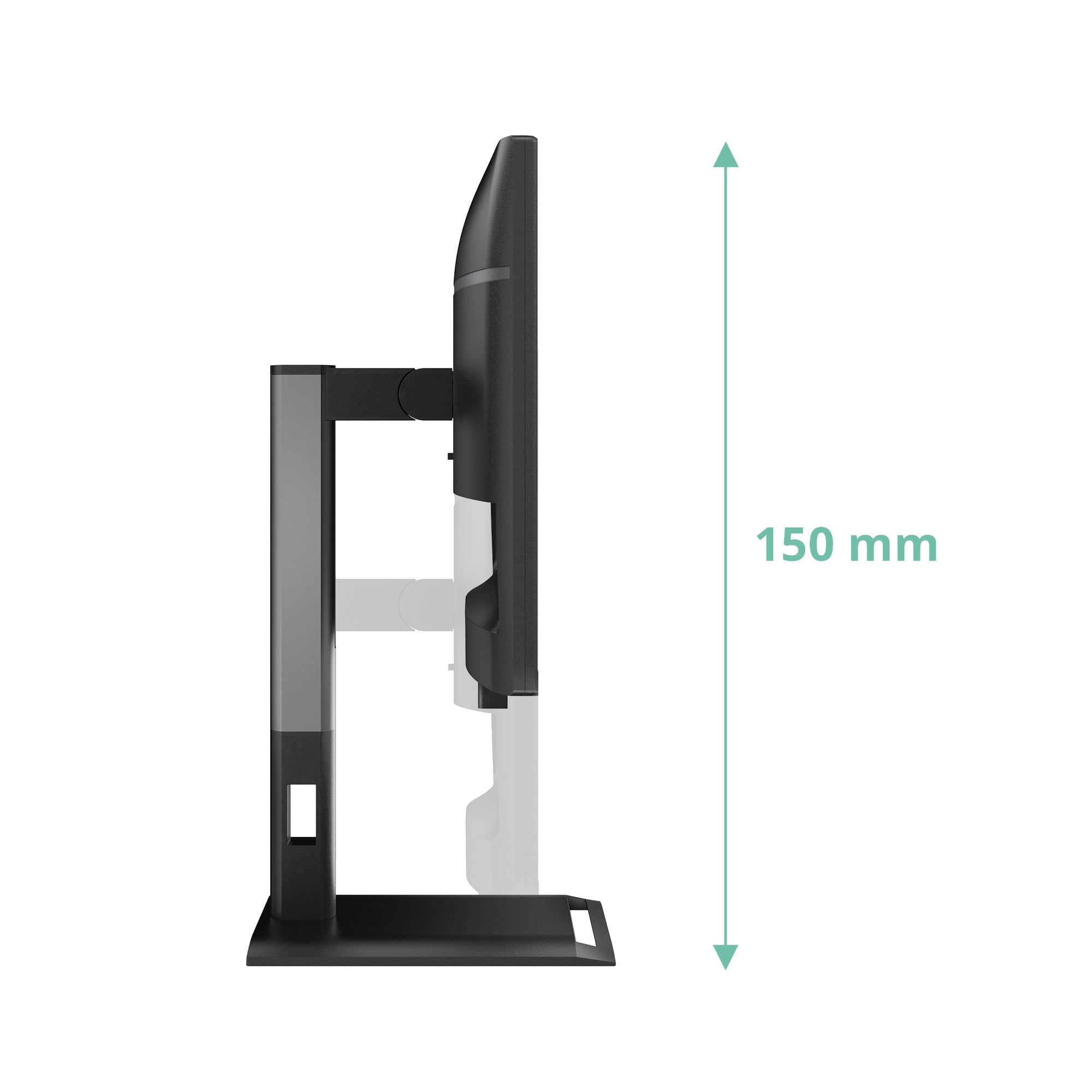 AOC 24P4U 23.8p FHD IPS 120Hz 4ms HDMI DP USB 3.2x4 Height
