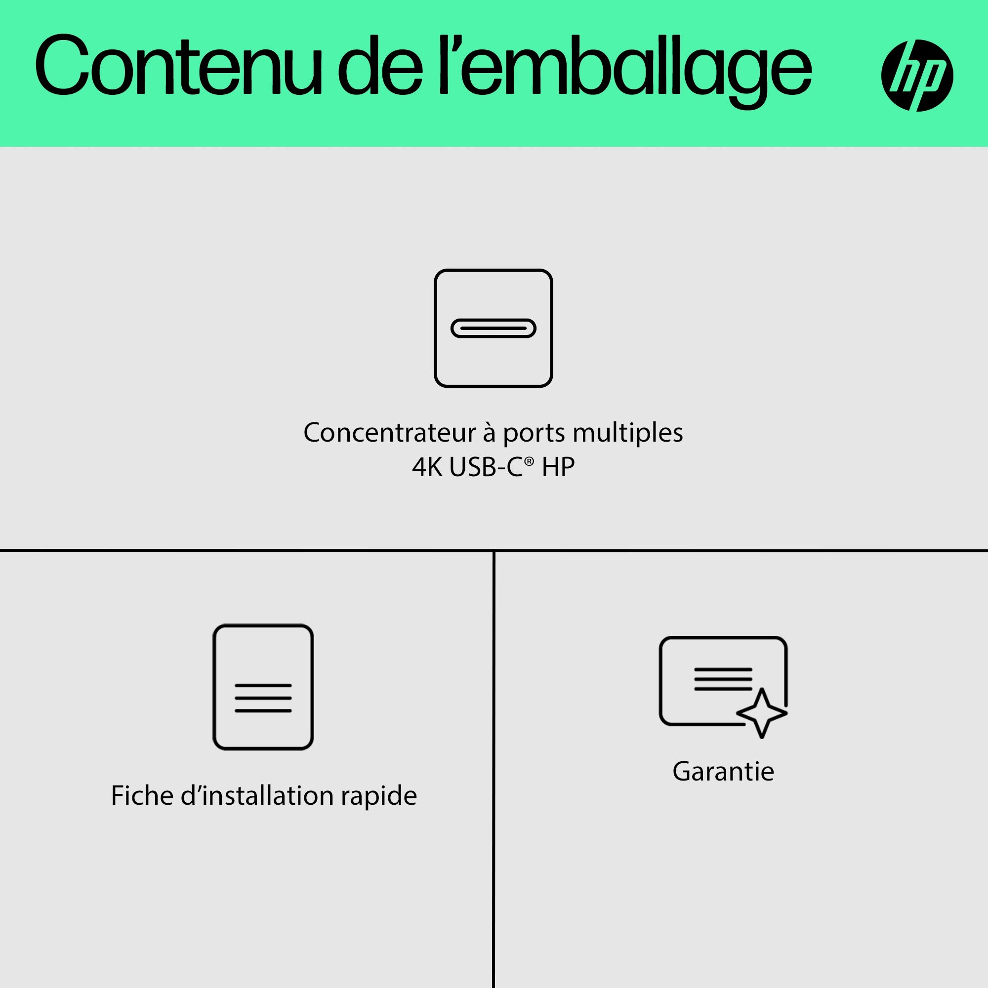 HP 4K USB-C Multiport Hub
