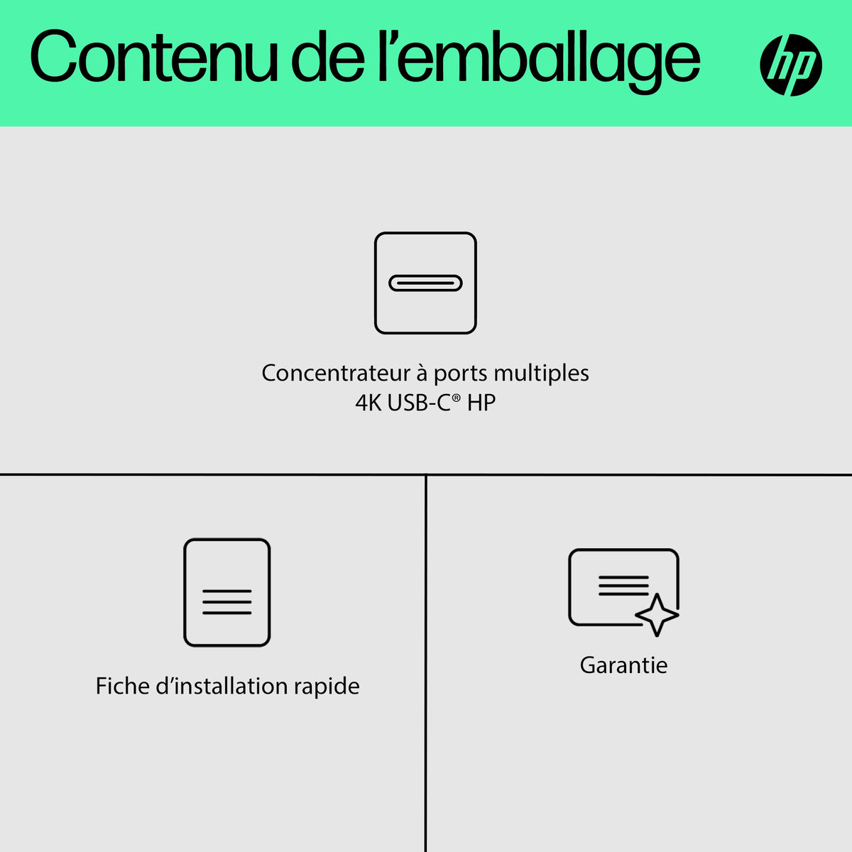 HP 4K USB-C Multiport Hub