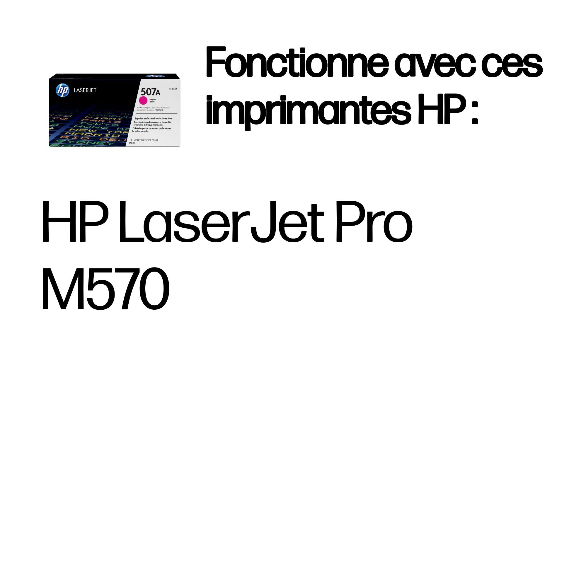 HP 507A original Toner cartridge CE403A magenta standard capacity 6.000 pages 1-pack