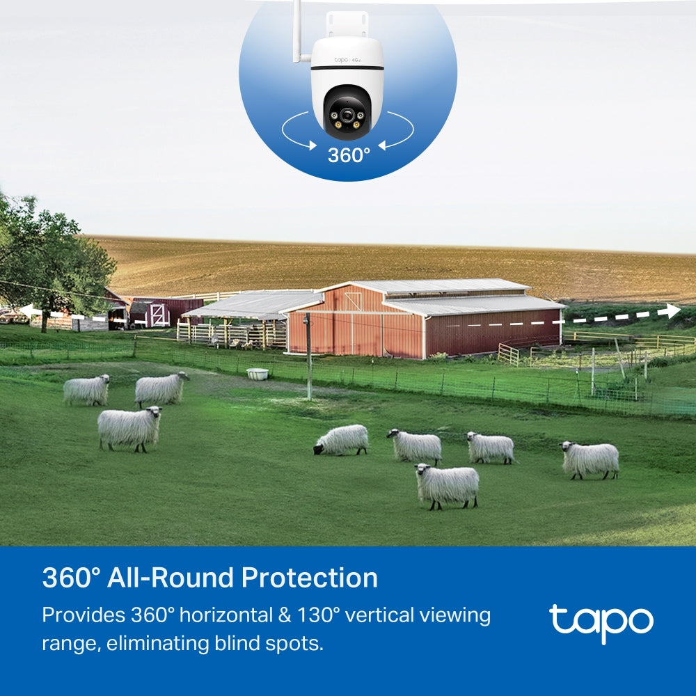 TP-LINK Tapo C501GW Outdoor Pan/Tilt 4G LTE Camera 1920x1080
