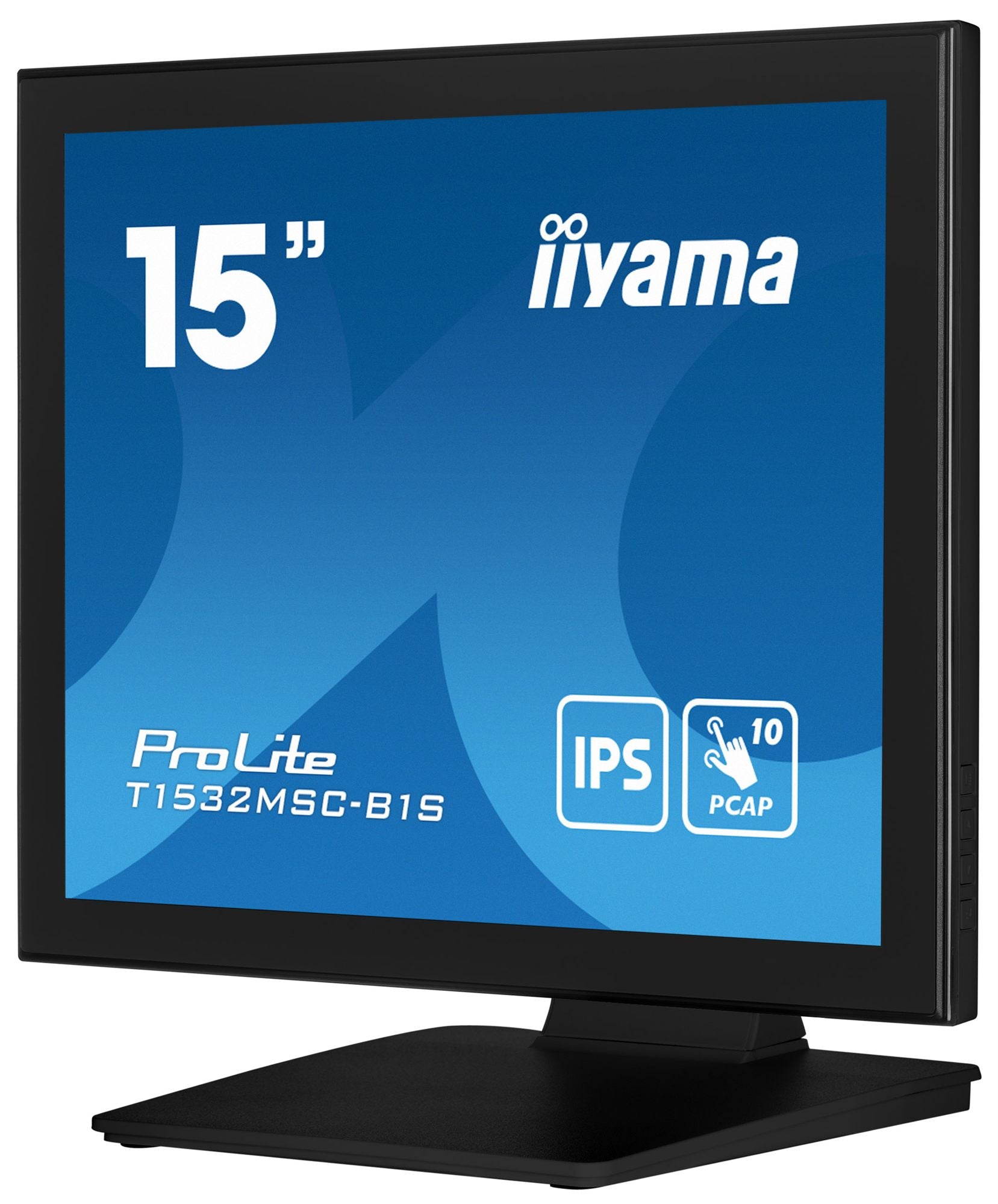 15" PCAP Bezel Free Front 10P Touch 1024
