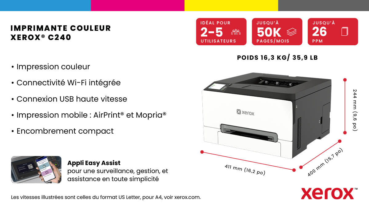 Xerox C240 SFP HV EMEA