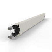 PATCHBOX ONE CASSETTE CAT6A STP NOIR 0,8 m 8U