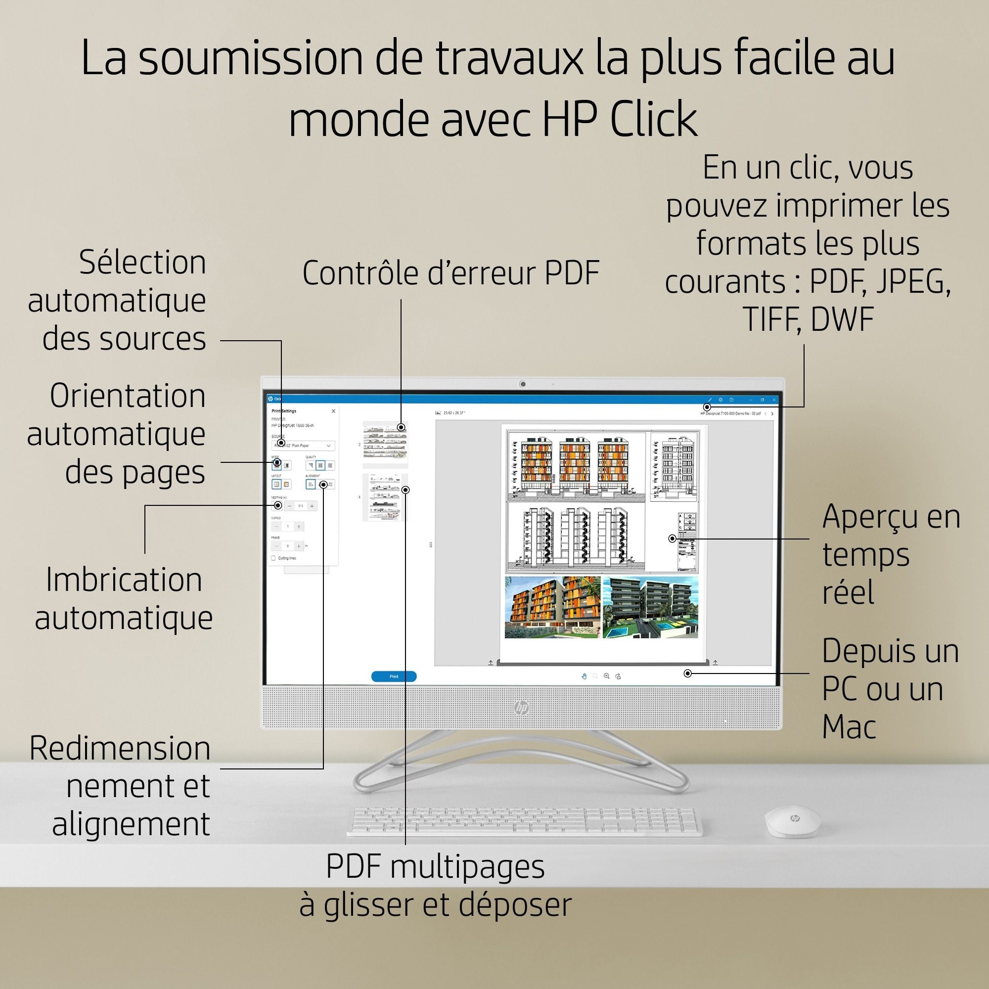 HP DesignJet Studio Steel 24" Printer
