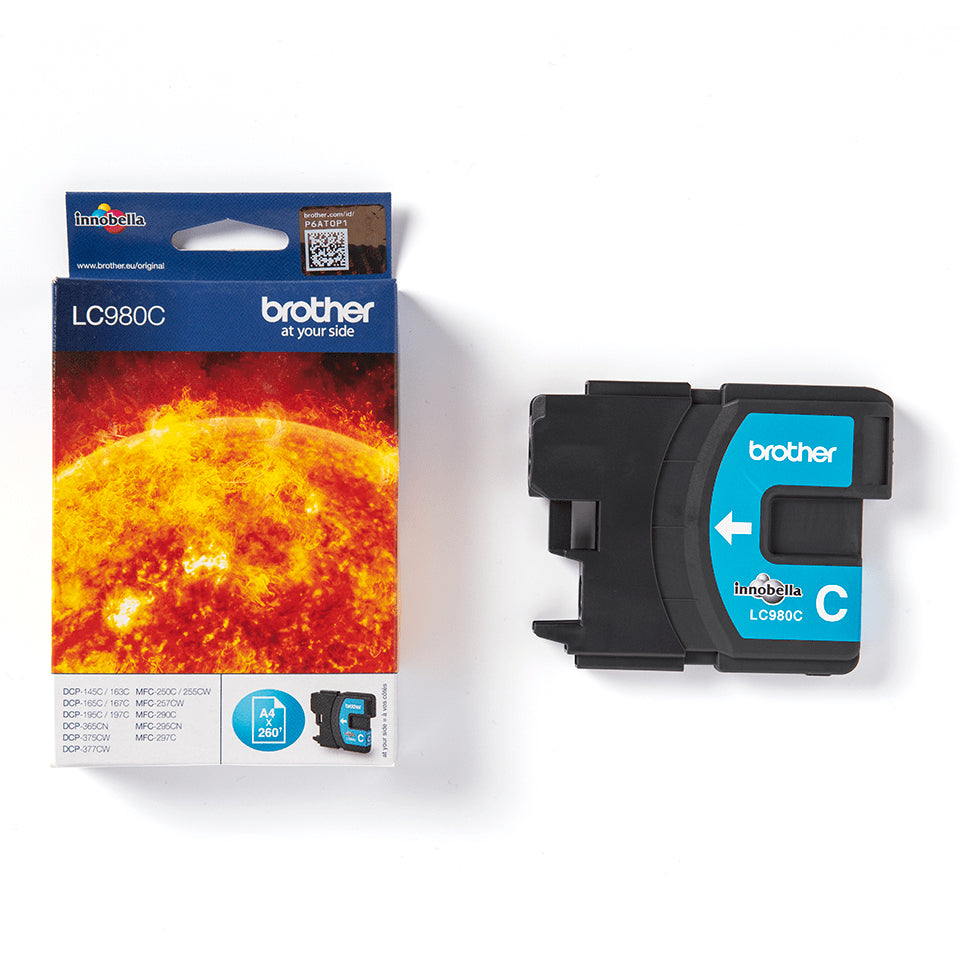 BROTHER CARTOUCHE ENCRE CYAN (300 PAGES) POUR DCP145C-165C, MFC250C-290C