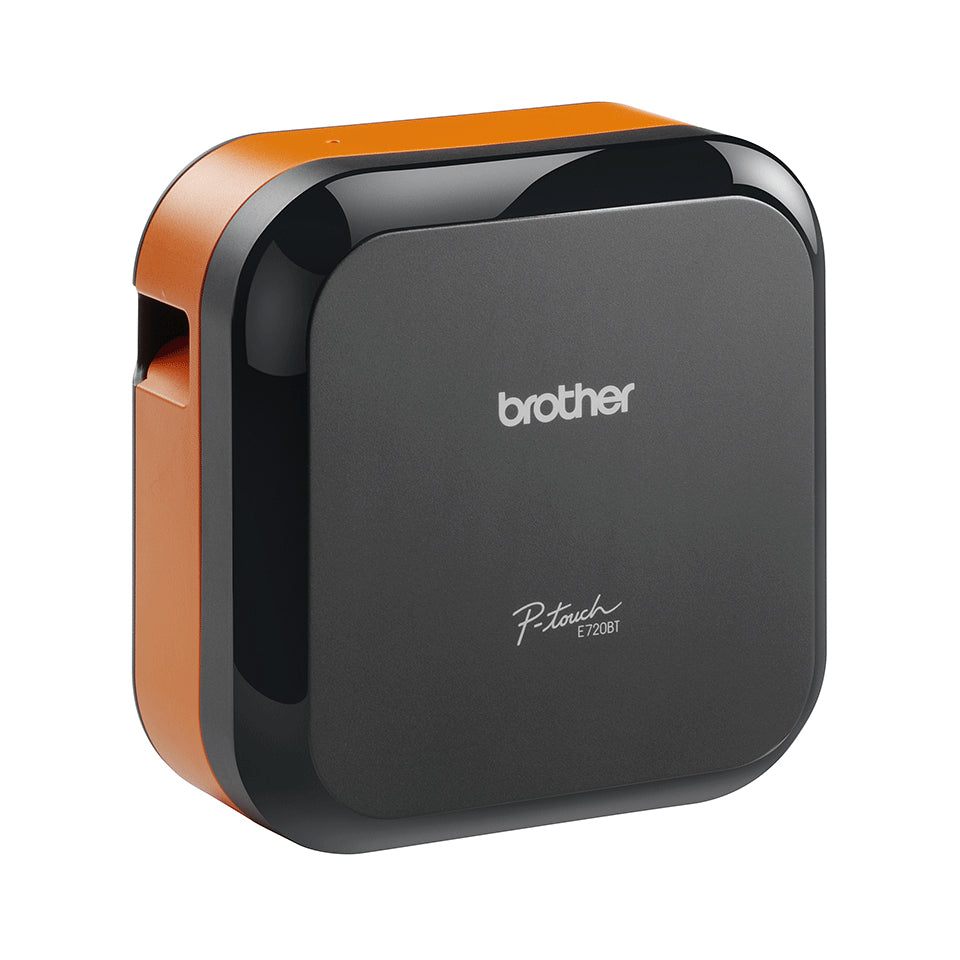 BROTHER PT-E720BT Etiqueteuse professionnelle bluetooth Cube dédiée aux professionnels du bâtiment étiquettes jusquà 24 mm