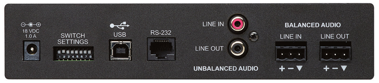 Vaddio audio conferencing bridge Black Ethernet LAN 20 - 20000 Hz