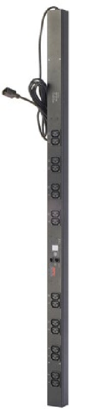 APC Metered Rack PDU AP7850B Rack AC 230V input IEC 60320 C14 output connectors 16 power IEC 60320 C13 0U 3m cord