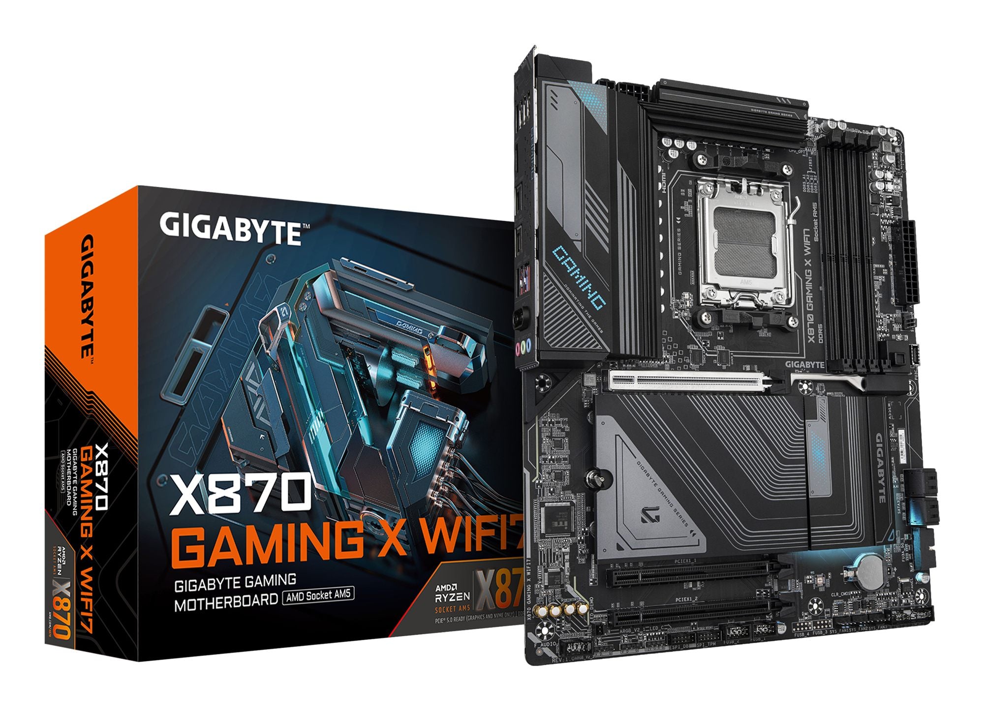 GIGABYTE X870 GAMING X WIFI7 carte mere AMD X870 Emplacement AM5 ATX