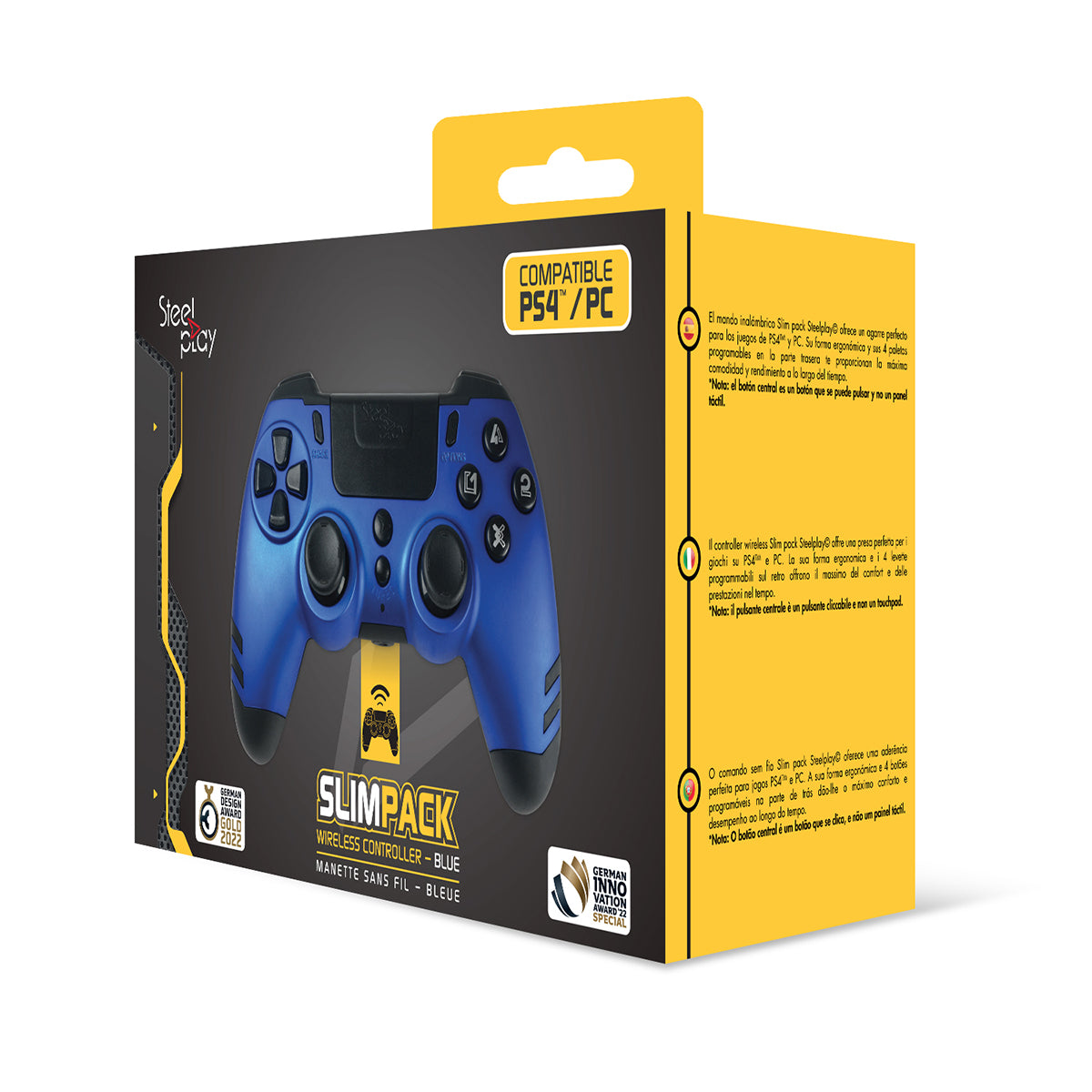LEXIP X STEELPLAY Slim Pack Wireless Controller Sapphire Blue Multi (P)