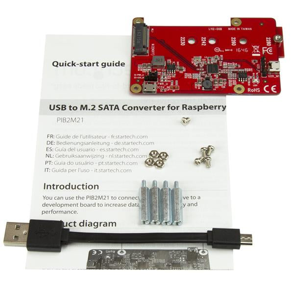 Converter Raspberry Pi USB to M.2 SATA