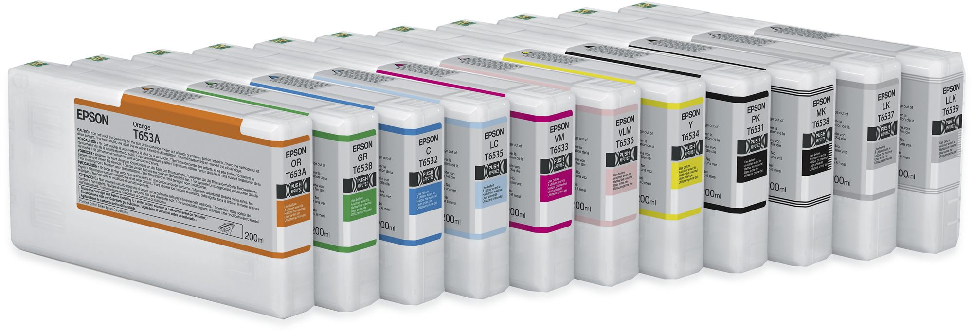 EPSON 5LB T653A ink cartridge orange standard capacity 200ml