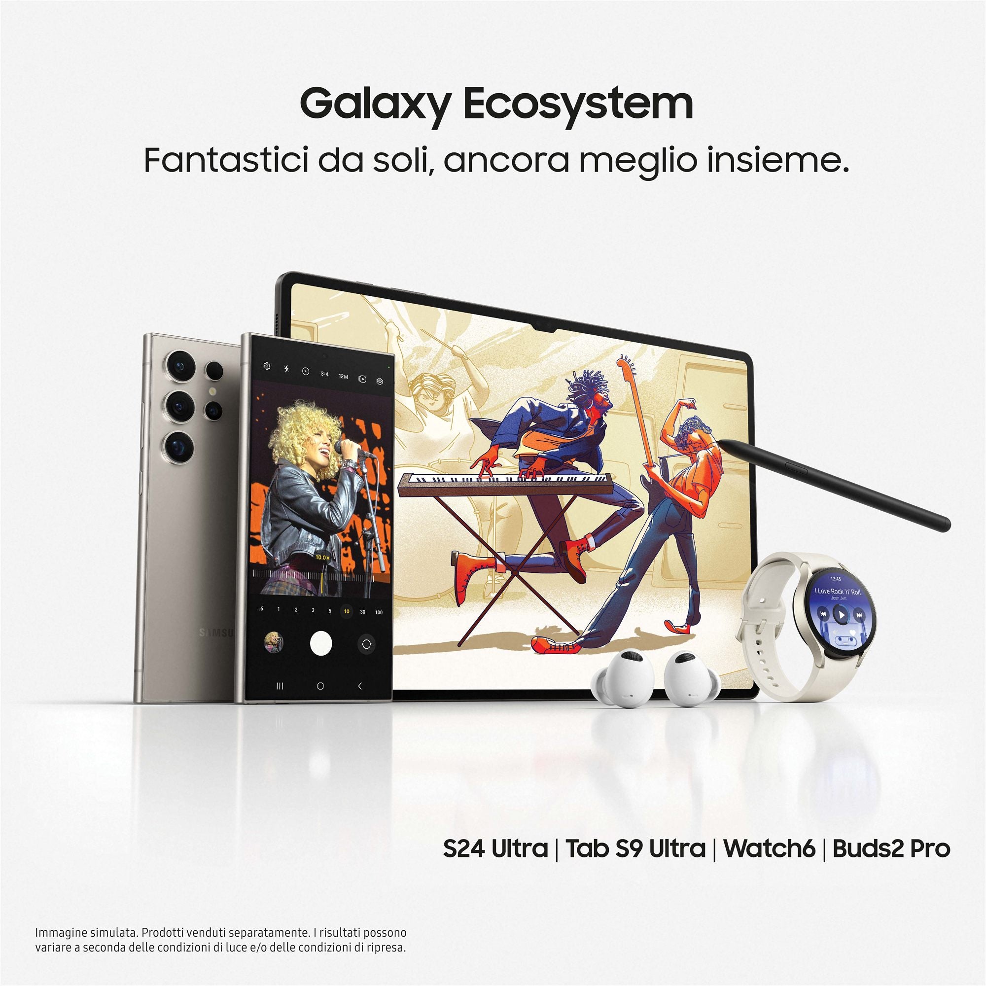 Samsung S928 Galaxy S24 Ultra (6.8", 256 Go, 12 Go RAM) Gris