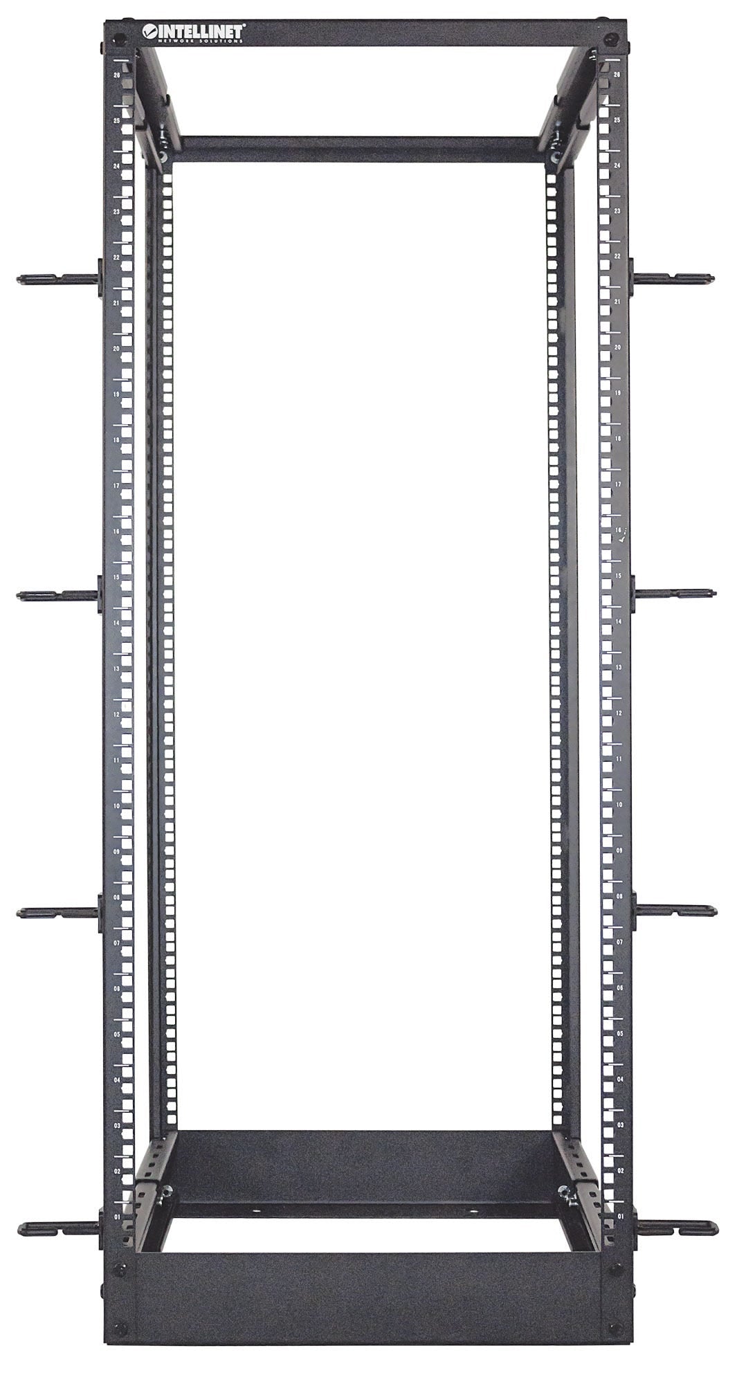 Intellinet 714242 étagere 26U Rack autonome Noir