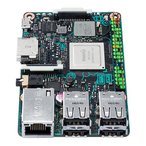 ASUS Tinker Board Rockchip RK3288 ARM Mali-T764 GPU 2xDDR3 4xUSB 2.0 Debian OS