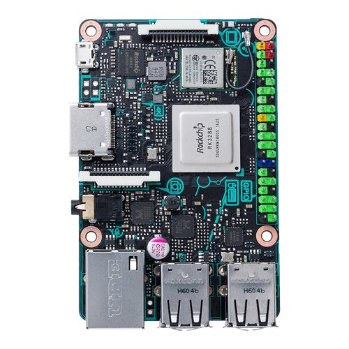 ASUS Tinker Board Rockchip RK3288 ARM Mali-T764 GPU 2xDDR3 4xUSB 2.0 Debian OS