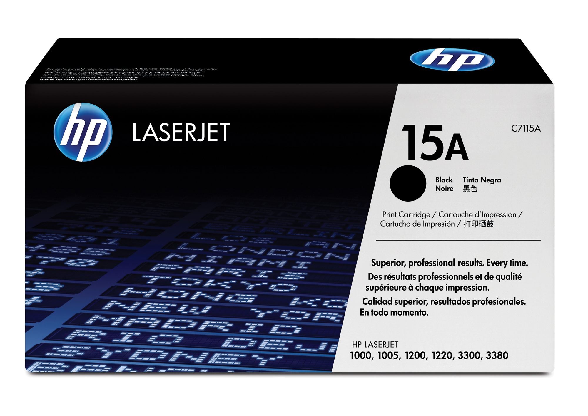 HP 15A toner LaserJet noir authentique