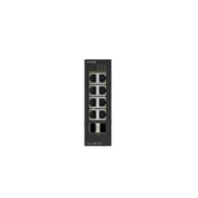 D-LINK Switch Industriel 8 ports Gigabit PoE+ & 2 ports SFP - Budget PoE 240W - Format Rail-DIN - Température étendue -40C/+75C