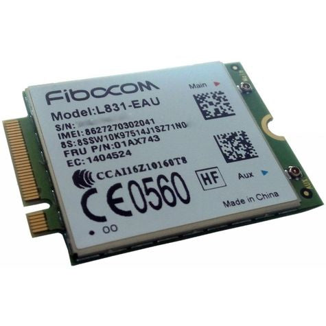 ThinkPad Fibocom XMM7160 CAT 4 WWAN