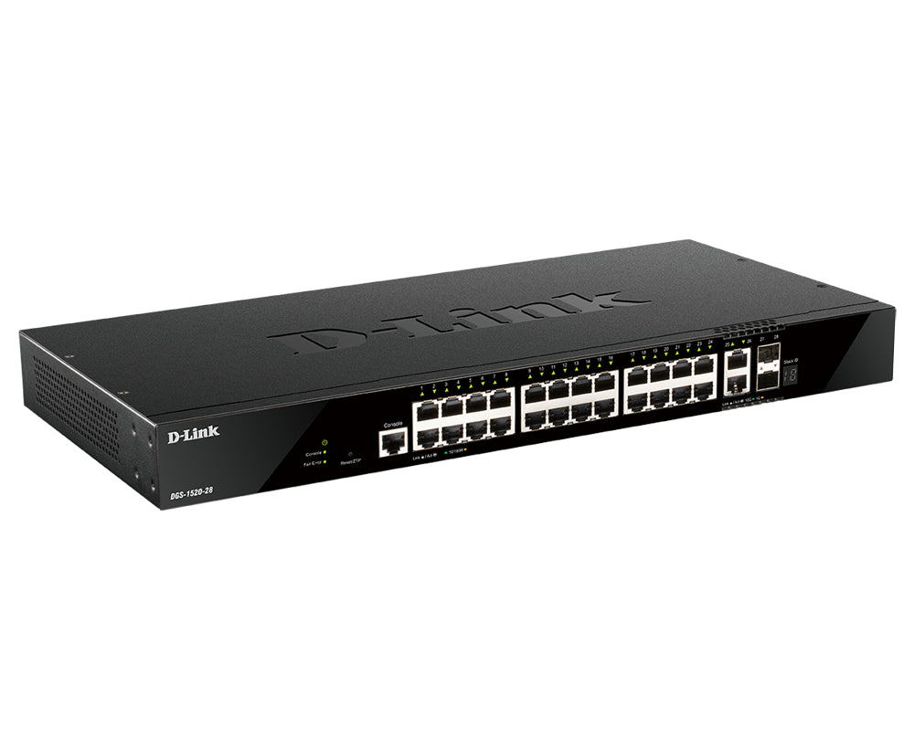 D-LINK 28P Smart Managed Gigabit Stackable Switch