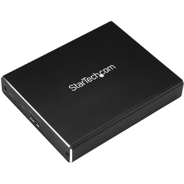 Dual M.2 Enclosure - RAID USB 3.1 Gen 2