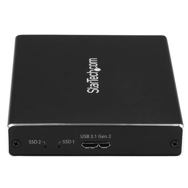 Dual M.2 Enclosure - RAID USB 3.1 Gen 2
