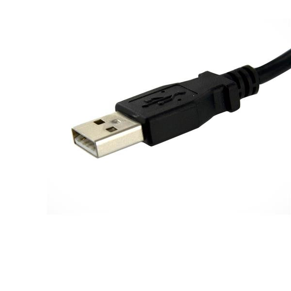 30cm Panel Mount USB Cable A to A - F/M