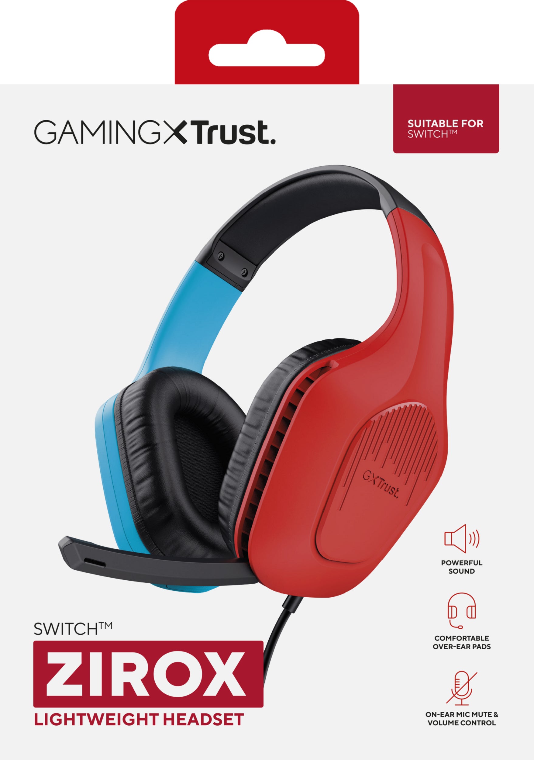 TRUST  Casque gaming ZIROX pour SWITCH