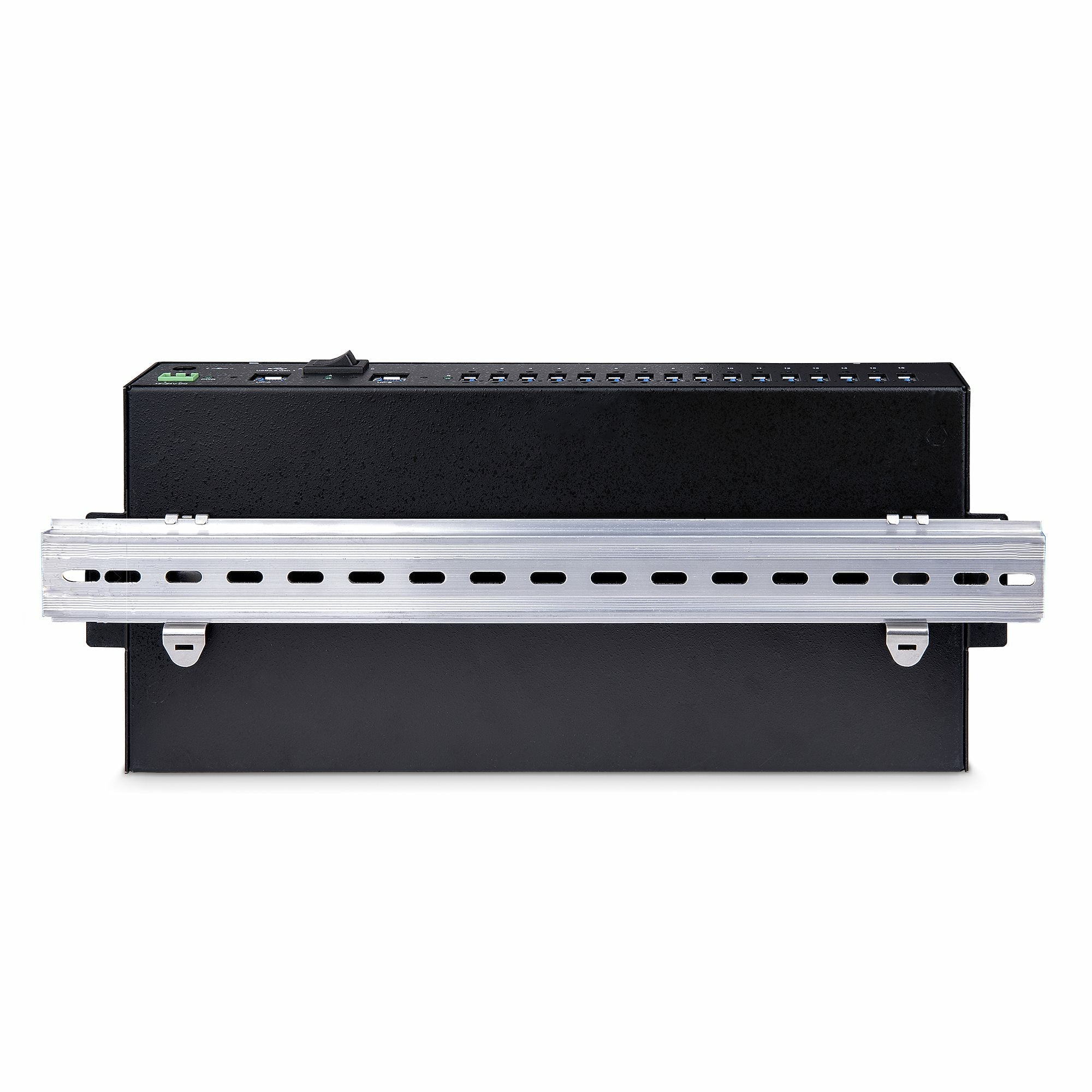 16-Port Industrial USB 5Gbps Hub/Switch
