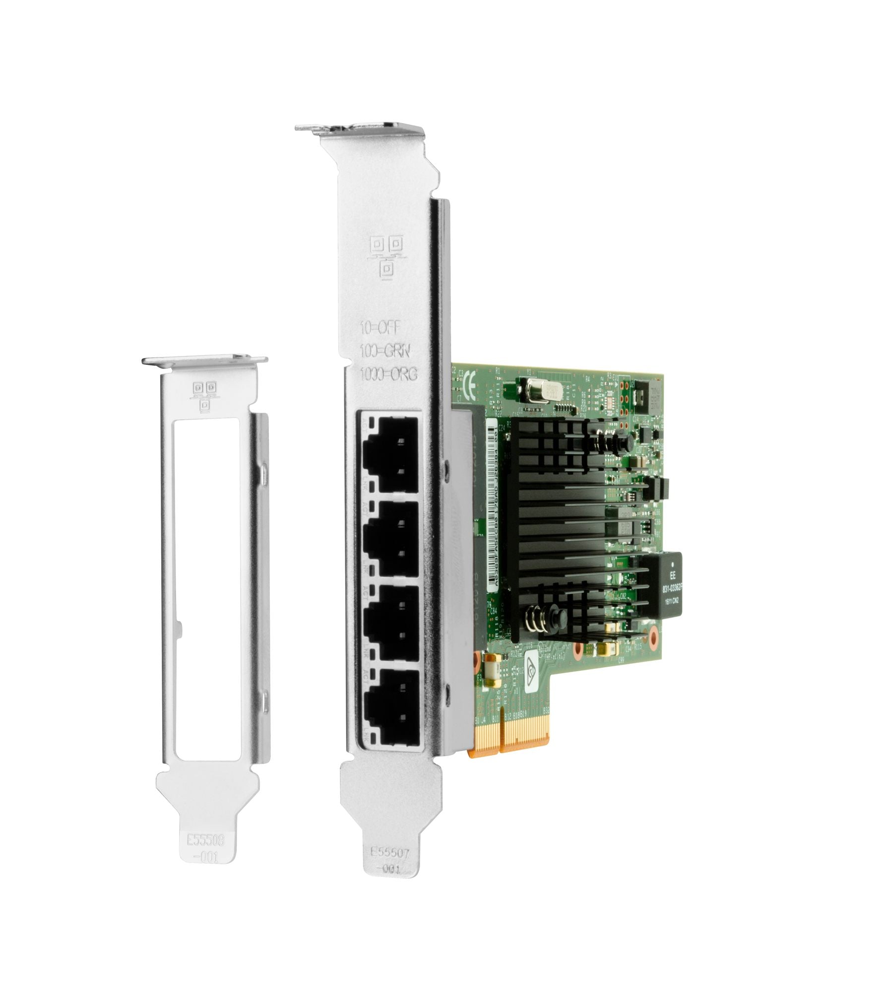 HP Intel Ethernet I350-T4 4-Port 1Gb NIC