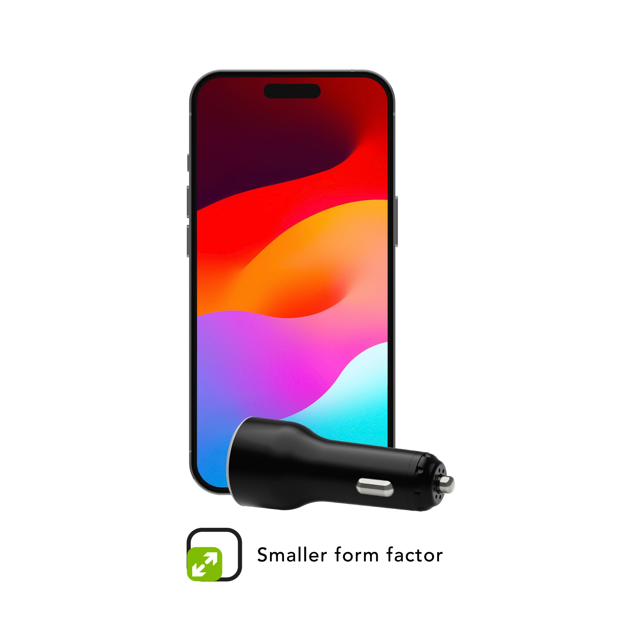 re-charge Car Charger USB-C 65W BLK