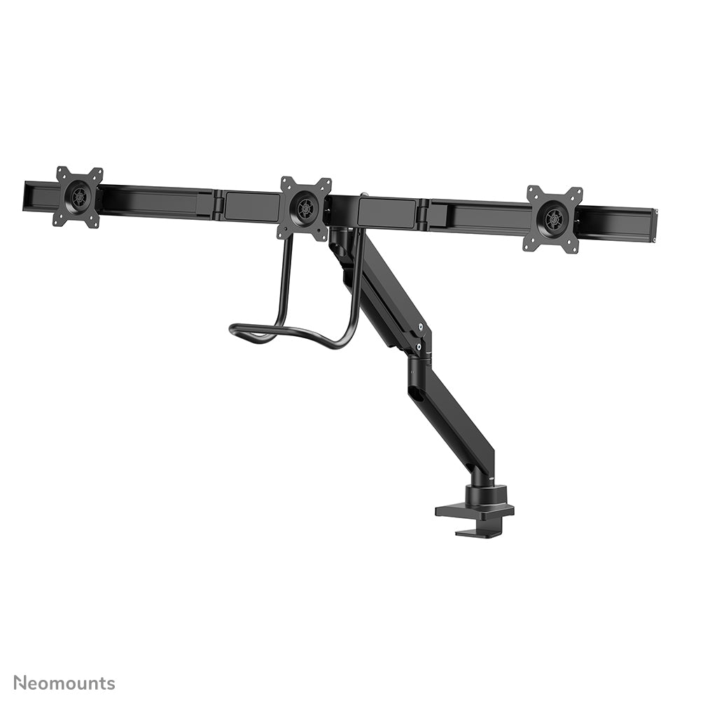 NEOMOUNTS NM-D775DX3BLACK Support décran à fixer 17-27p - ressort à gaz - Topfix - arrêt 180