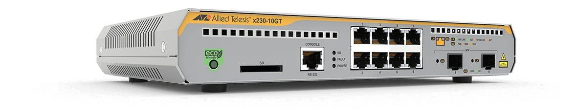 ALLIED AT-X230-10GT Switch Niveau 3  8 ports Gigabit & 2 SFP 100/1G