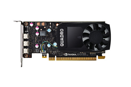 FUJITSU NVIDIA Quadro P400 2Go connectors 3x miniDP PCIe x16 without adapter Full Height