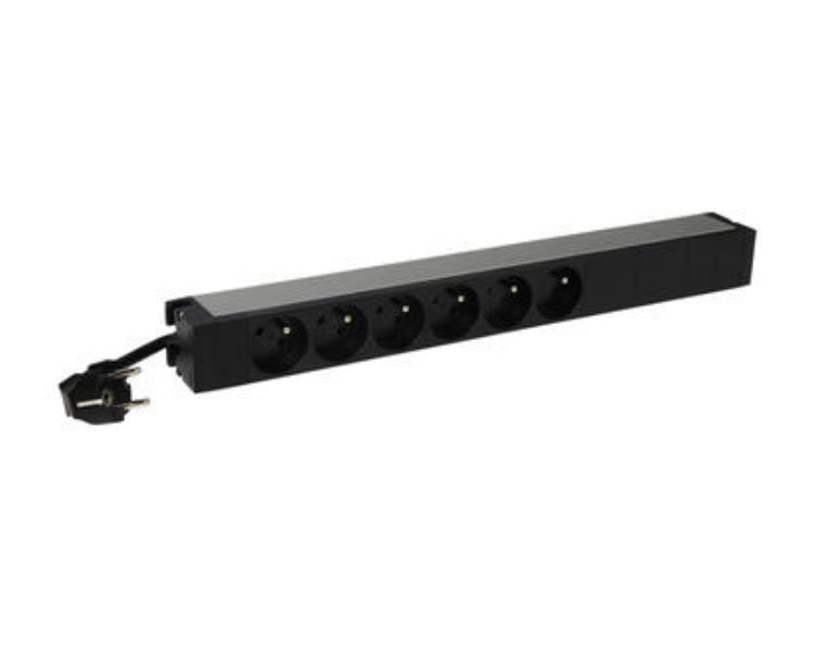 LEGRAND MULTIPRISE 19" 1U 6 PRISES