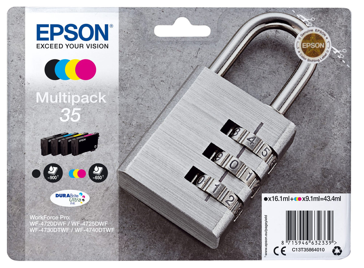 EPSON 2LB 35 Ink Multipack CMYK