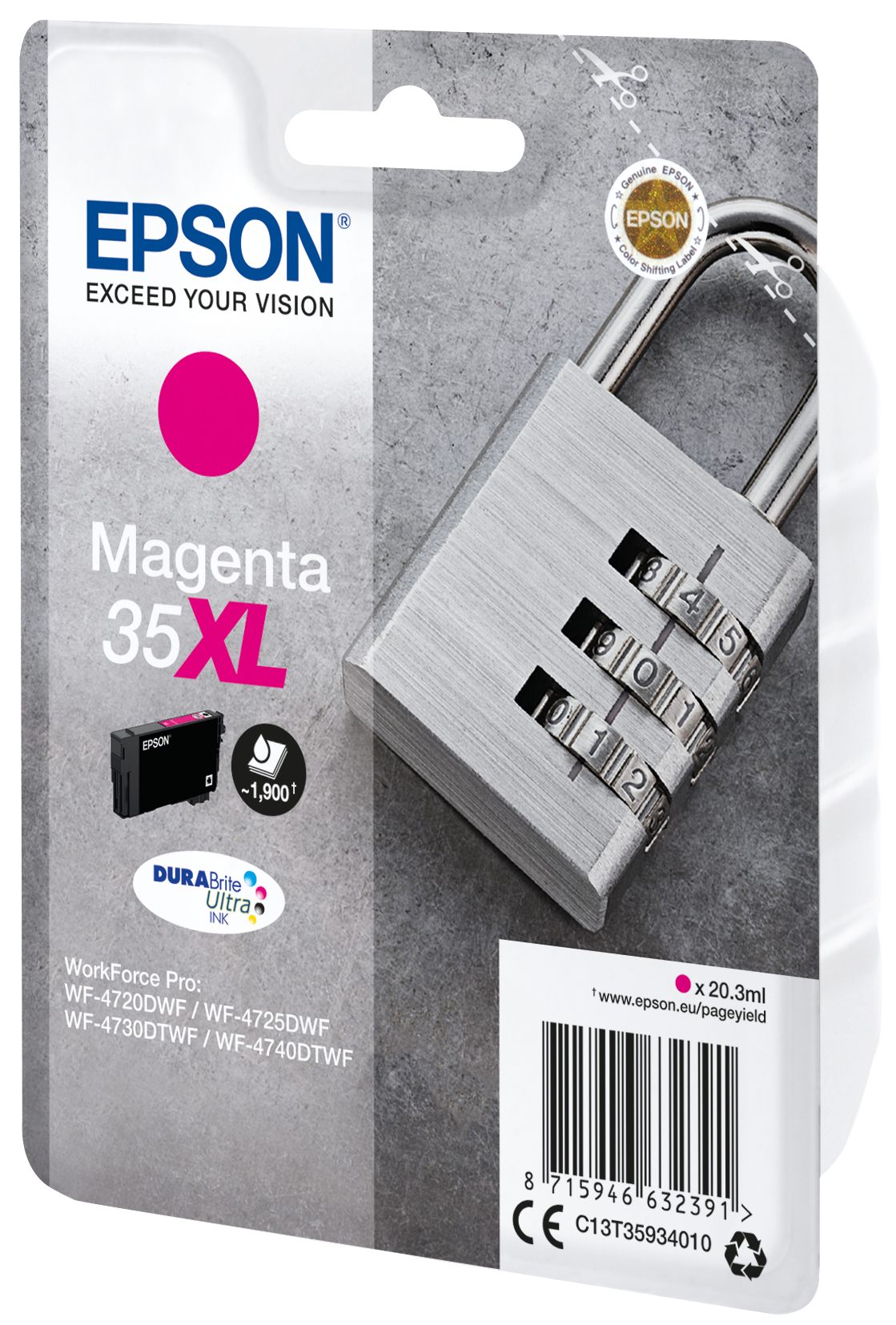 EPSON 2LB 35XL Ink Magenta 20.3ml