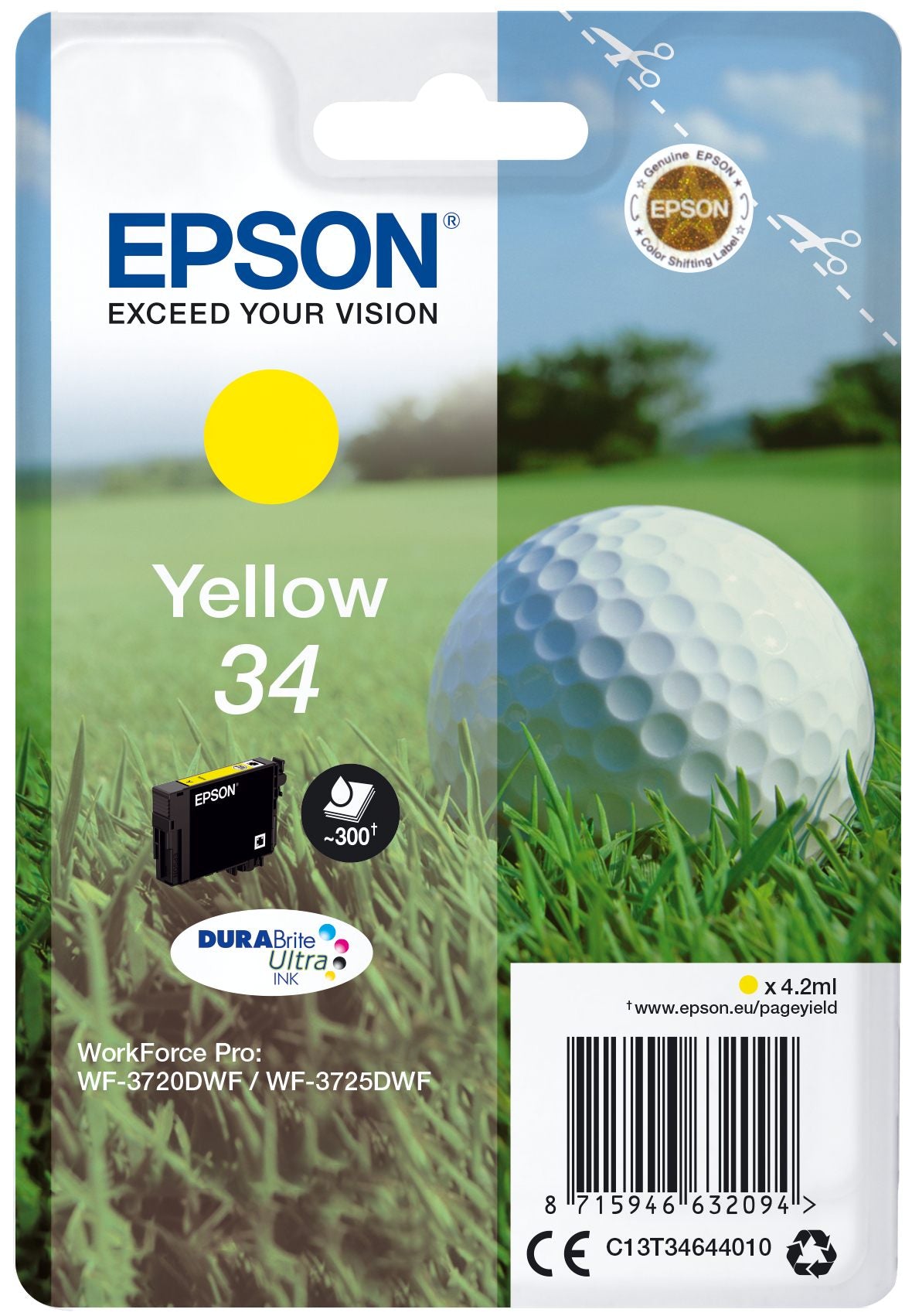 Ink/34 Golf Ball 4.2ml YL