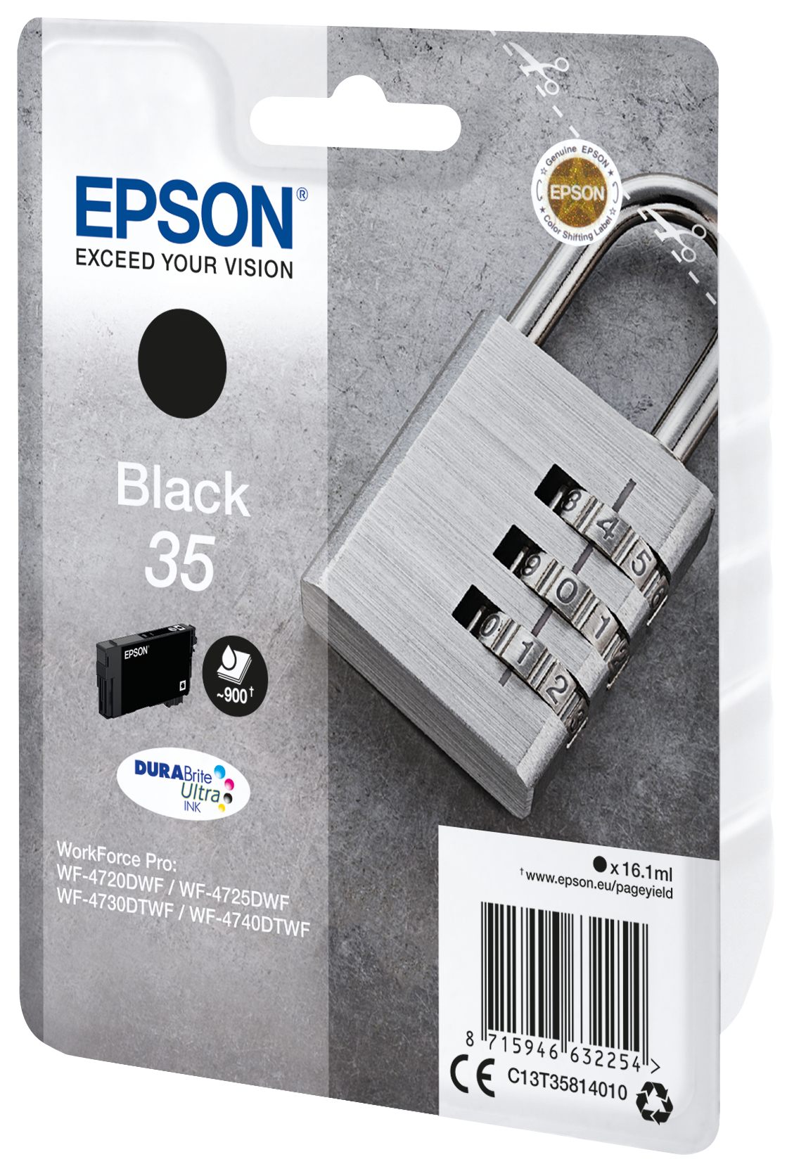 EPSON 4LB 35 Ink Black 16.1ml