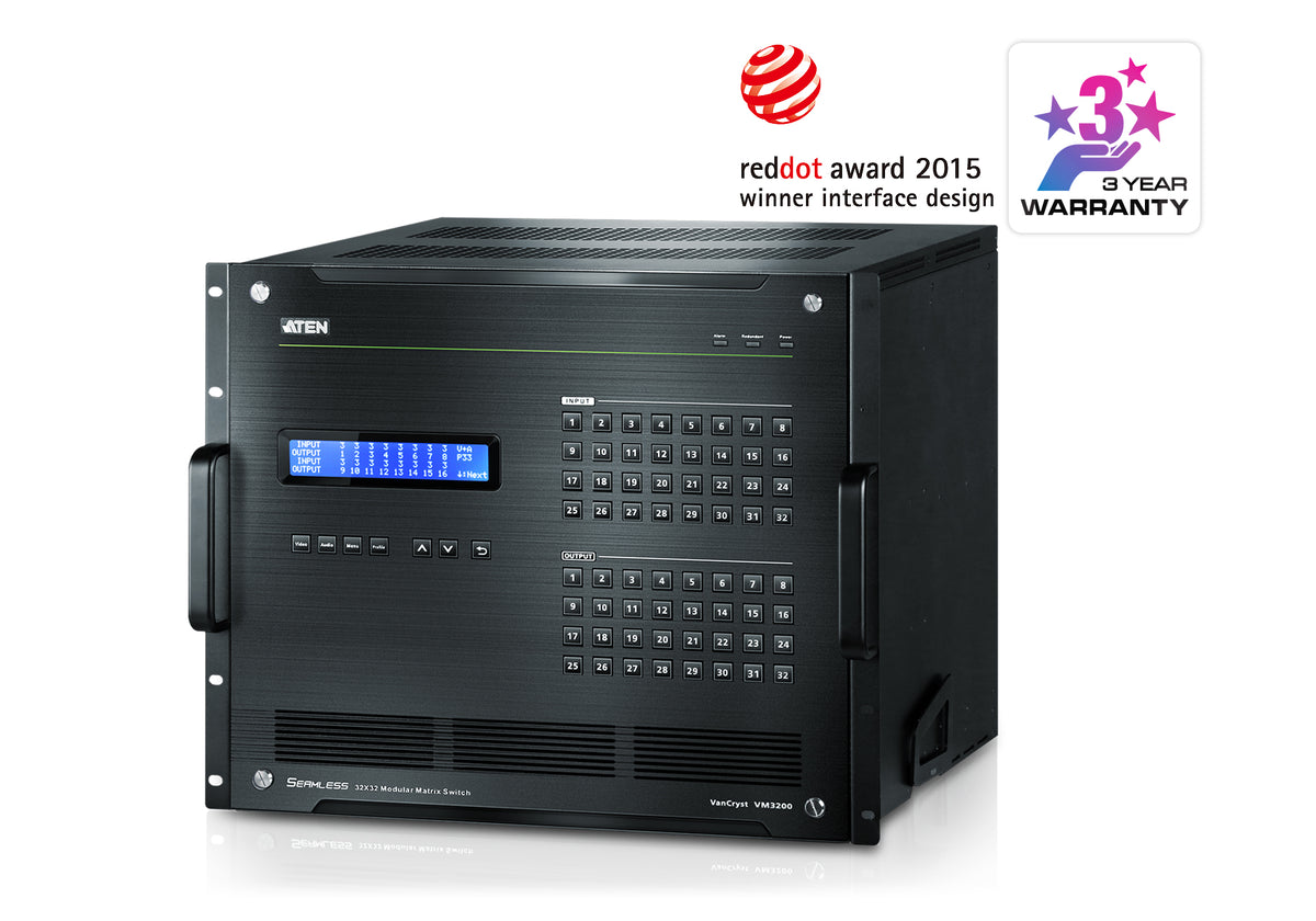 ATEN Premium VM3200 CHASSIS MODULAIRE 32 x 32