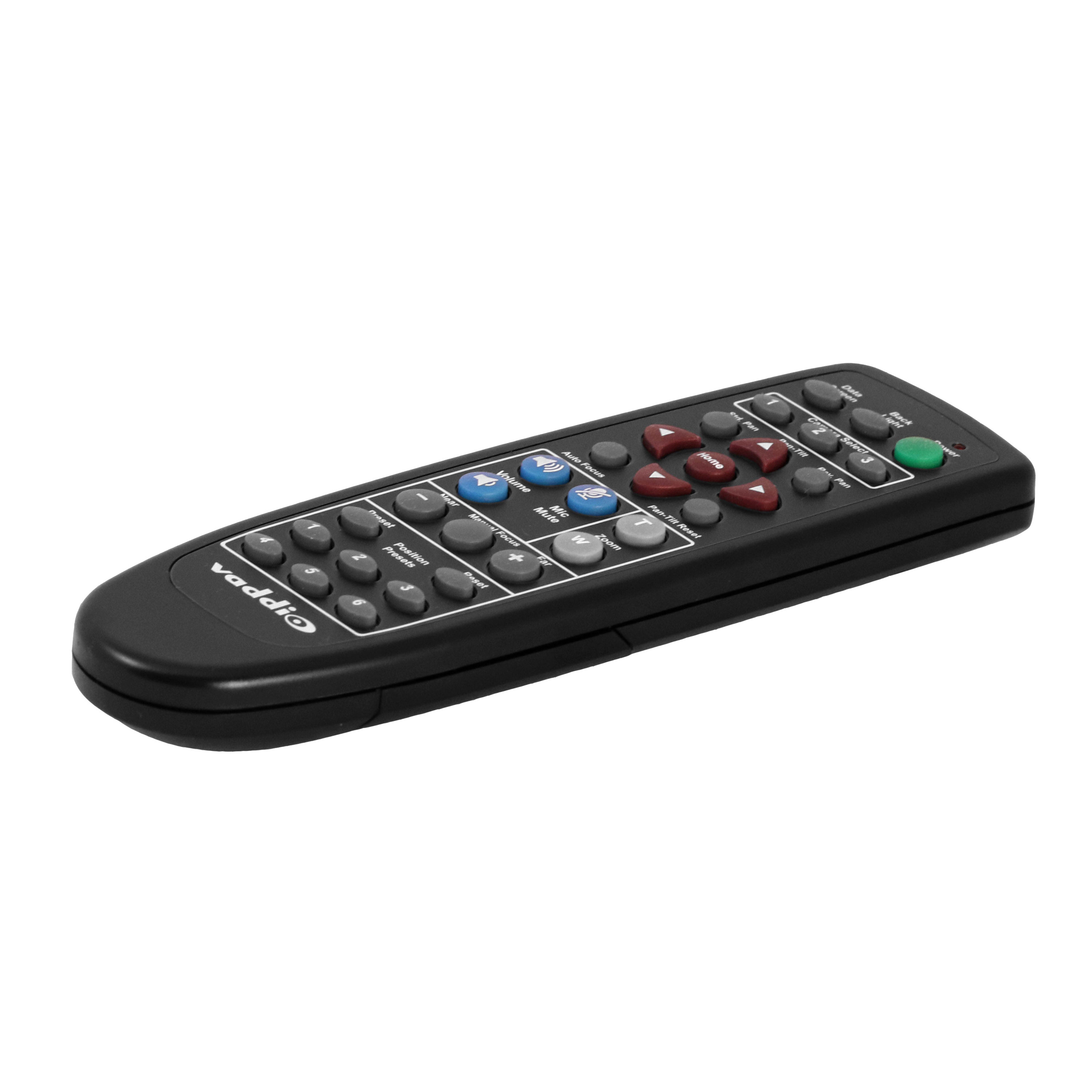 Vaddio IR remote control with audio control