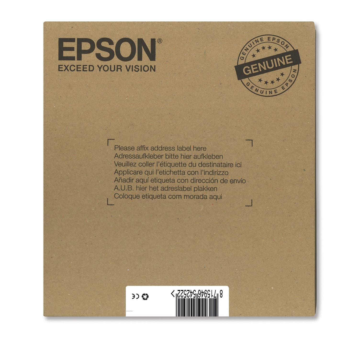 EPSON 2LB EasyMail MP Cheetah DURABrite Ultra CMYK