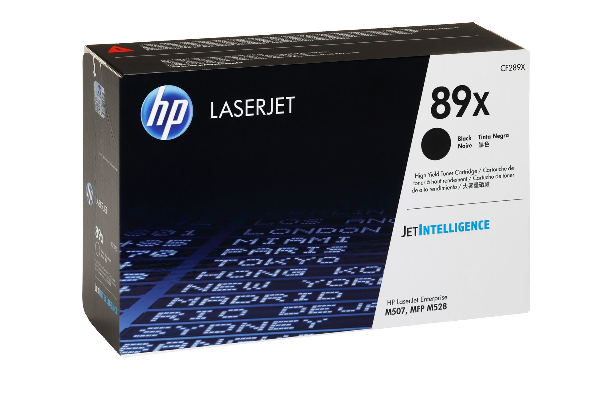 HP 89X Black LaserJet Toner Cartridge
