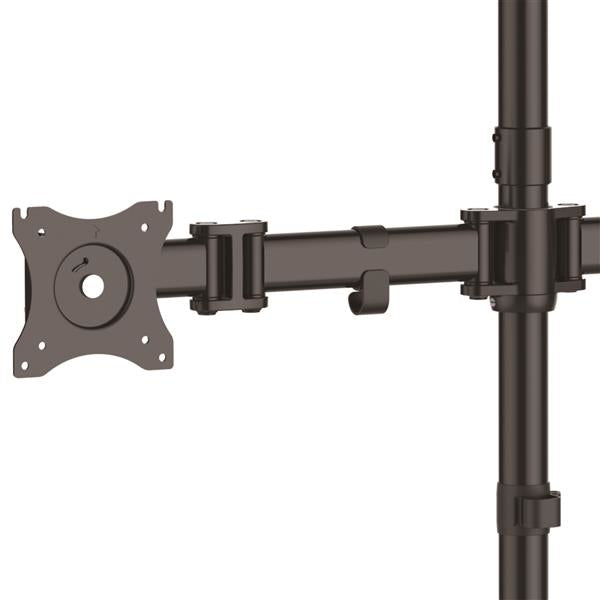 Monitor Stand - Quad - Desktop - Steel