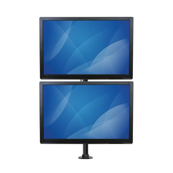 Monitor Mount - Dual - Deskmt - Vertical